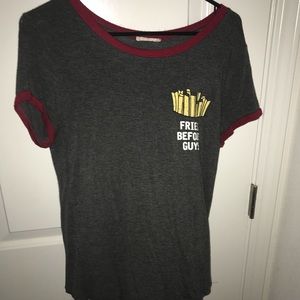 Fries before guys t shirt